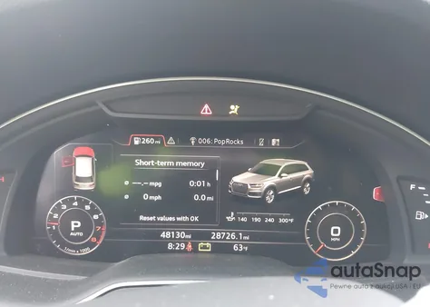 2019 Audi Q7 45 Premium/45 Se Premium из США, поврежденный, VIN WA1LHAF79KD022438